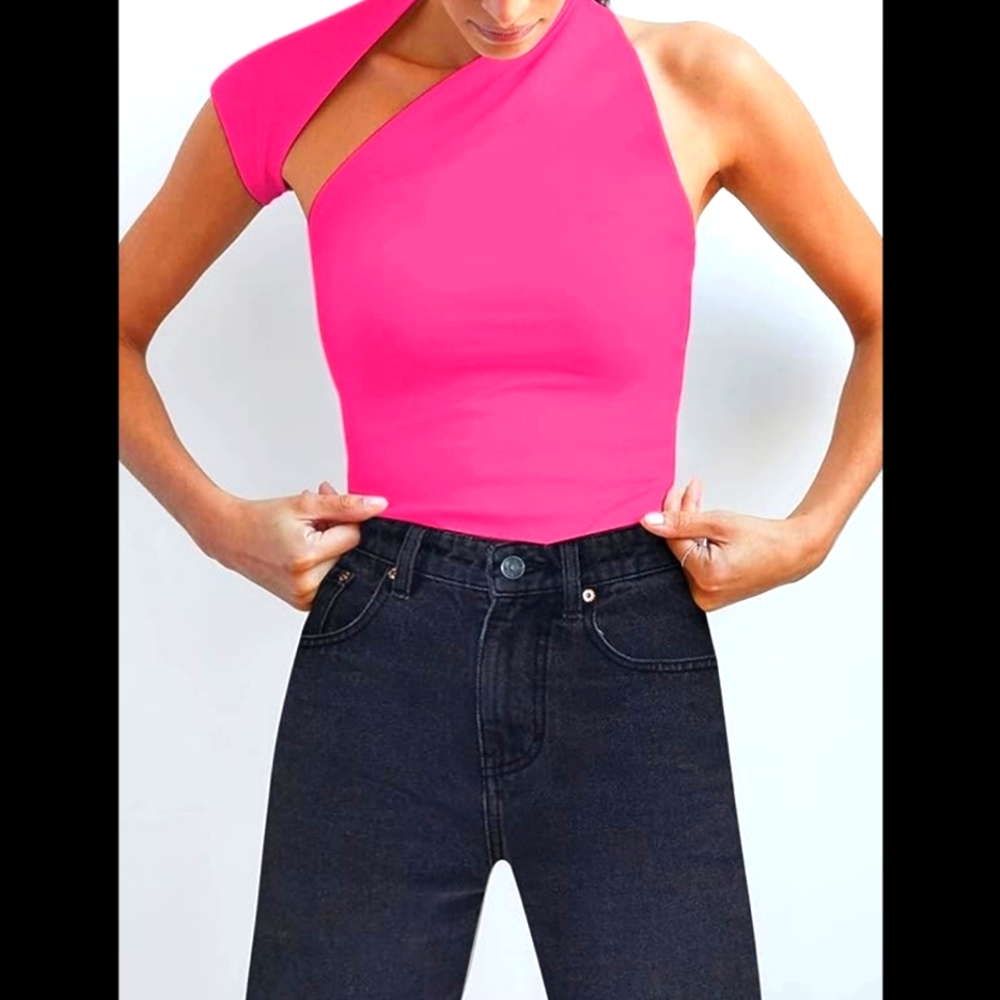 Sexxy 1 Shoulder Top! Brand New With Tags!